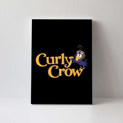 Curly Crow Balloon Book Character  Canvas