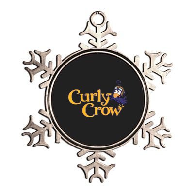 Curly Crow Balloon Book Character  Metallic Star Ornament