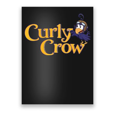 Curly Crow Balloon Book Character  Poster