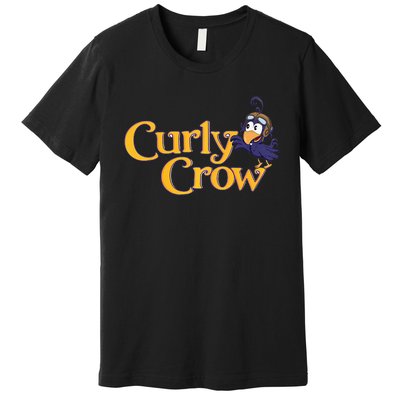 Curly Crow Balloon Book Character  Premium T-Shirt