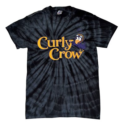 Curly Crow Balloon Book Character  Tie-Dye T-Shirt