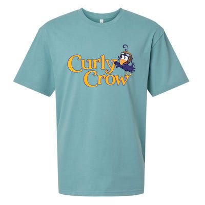 Curly Crow Balloon Book Character  Sueded Cloud Jersey T-Shirt