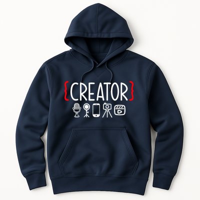 Content Creator blogger vlogger influencer Creator Hoodie
