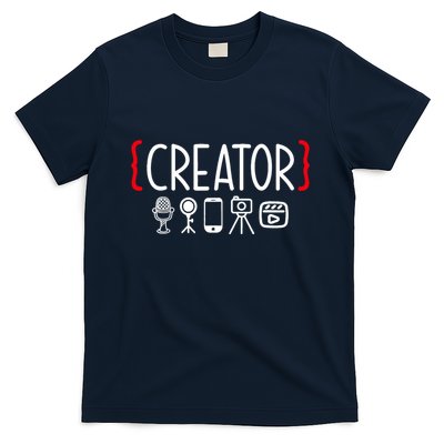 Content Creator blogger vlogger influencer Creator T-Shirt