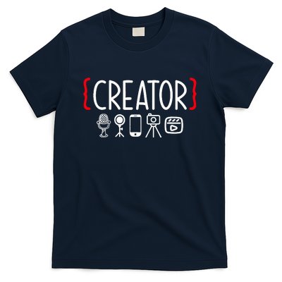 Content Creator blogger vlogger influencer Creator T-Shirt