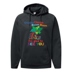 Chicka Chicka Boom Boom IM Glad To See You Performance Fleece Hoodie