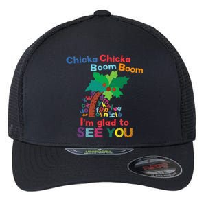 Chicka Chicka Boom Boom IM Glad To See You Flexfit Unipanel Trucker Cap