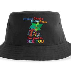 Chicka Chicka Boom Boom IM Glad To See You Sustainable Bucket Hat