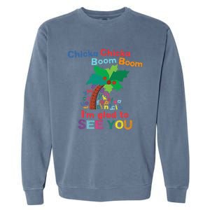 Chicka Chicka Boom Boom IM Glad To See You Garment-Dyed Sweatshirt