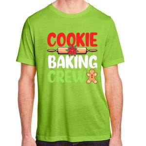 Christmas Cookie Baking Crew Xmas Cookie Exchange Santa Gift Adult ChromaSoft Performance T-Shirt