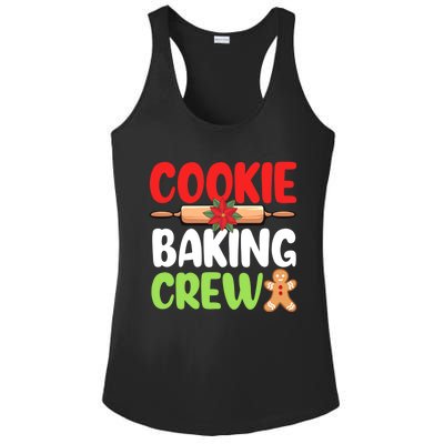 Christmas Cookie Baking Crew Xmas Cookie Exchange Santa Gift Ladies PosiCharge Competitor Racerback Tank