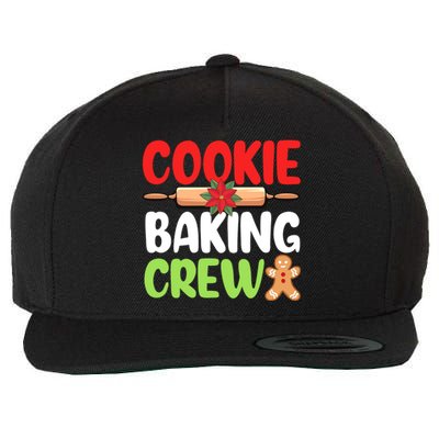 Christmas Cookie Baking Crew Xmas Cookie Exchange Santa Gift Wool Snapback Cap