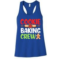 Christmas Cookie Baking Crew Xmas Cookie Exchange Santa Gift Women's Racerback Tank