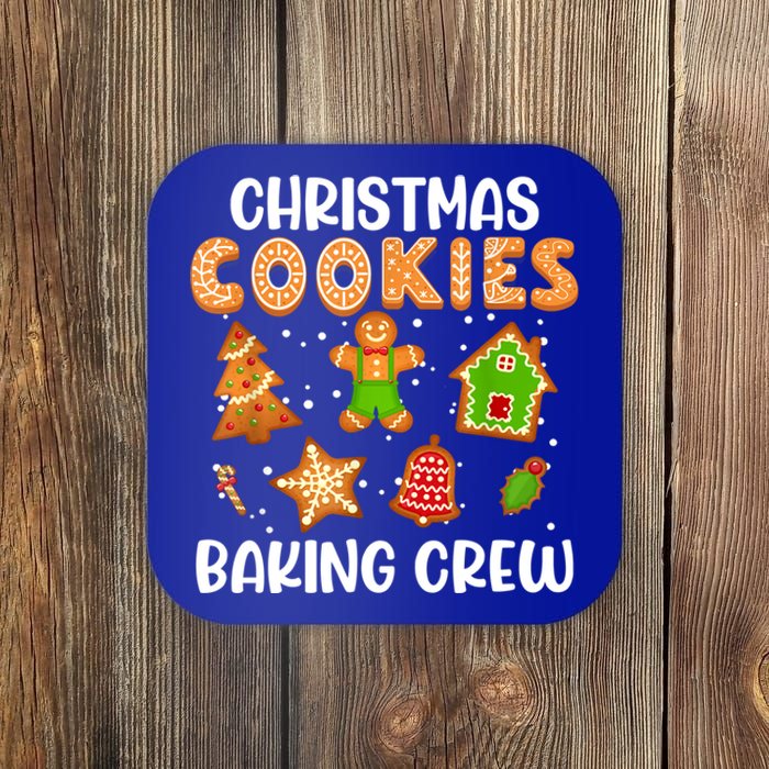 Christmas Cookie Baking Crew Xmas Cookie Exchange Santa Gift Coaster