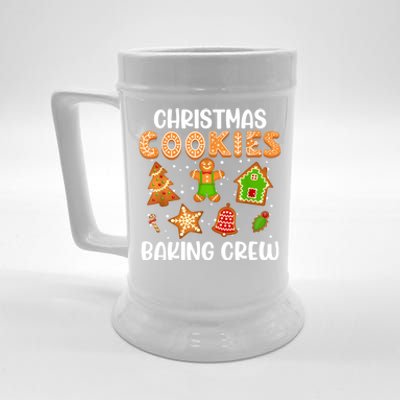 Christmas Cookie Baking Crew Xmas Cookie Exchange Santa Gift Beer Stein