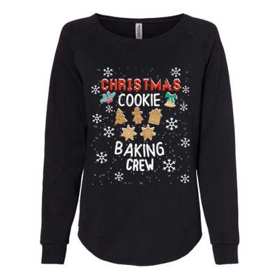 Christmas Cookie Baking Crew Xmas Cookie Exchange Santa Meaningful Gift Womens California Wash Sweatshirt