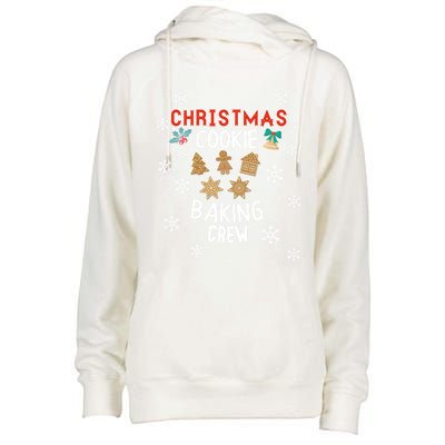 Christmas Cookie Baking Crew Xmas Cookie Exchange Santa Meaningful Gift Womens Funnel Neck Pullover Hood