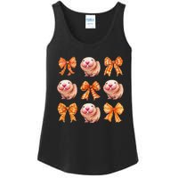 Cute Coquette Bow Naked Mole Rat Animal Halloween Girl Women Ladies Essential Tank