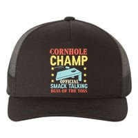 Cornhole Champ Bean Bag Toss Player Yupoong Adult 5-Panel Trucker Hat