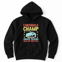 Cornhole Champ Bean Bag Toss Player Hoodie