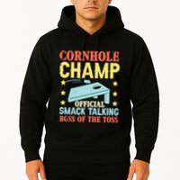 Cornhole Champ Bean Bag Toss Player Hoodie