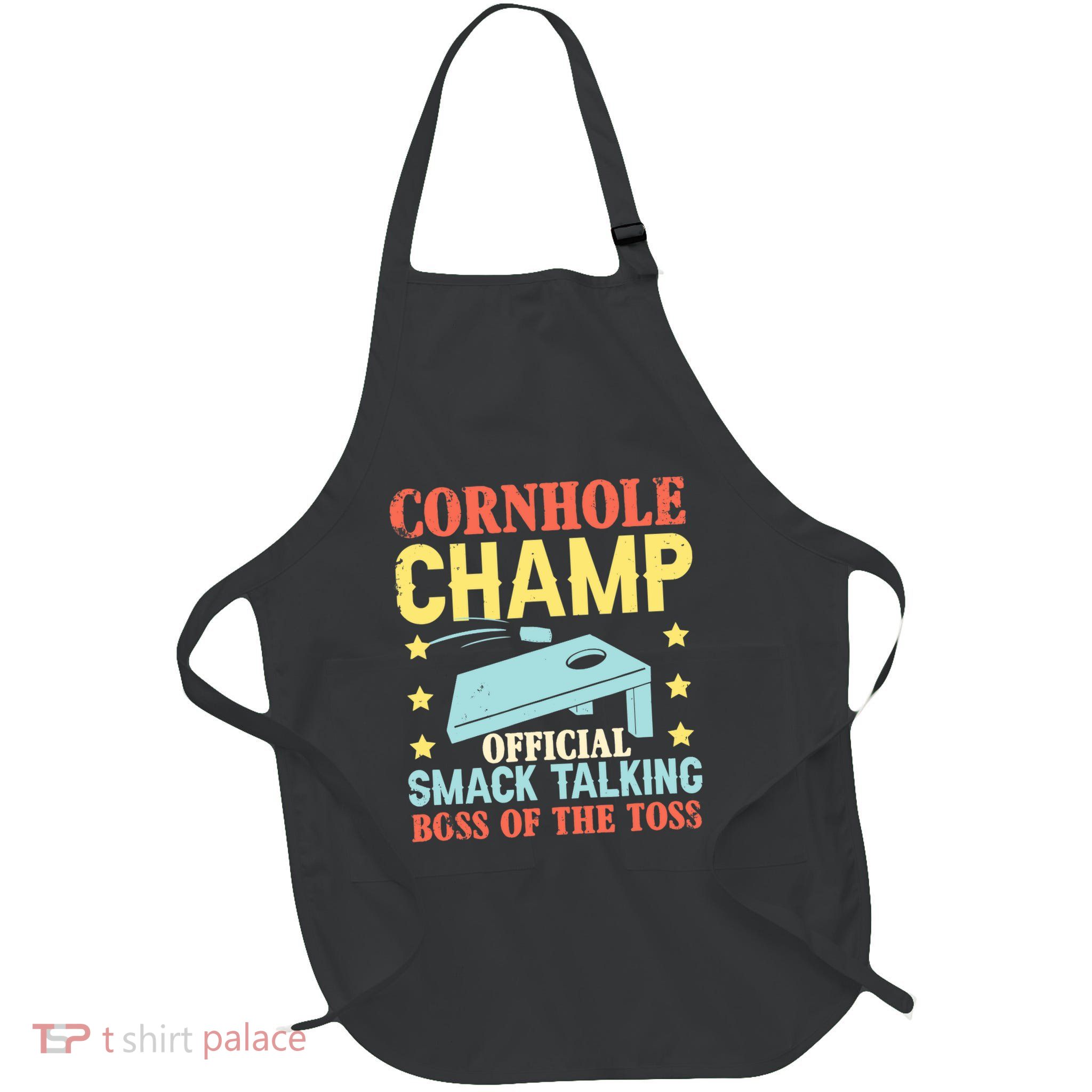 Cornhole Champ Bean Bag Toss Player Apron