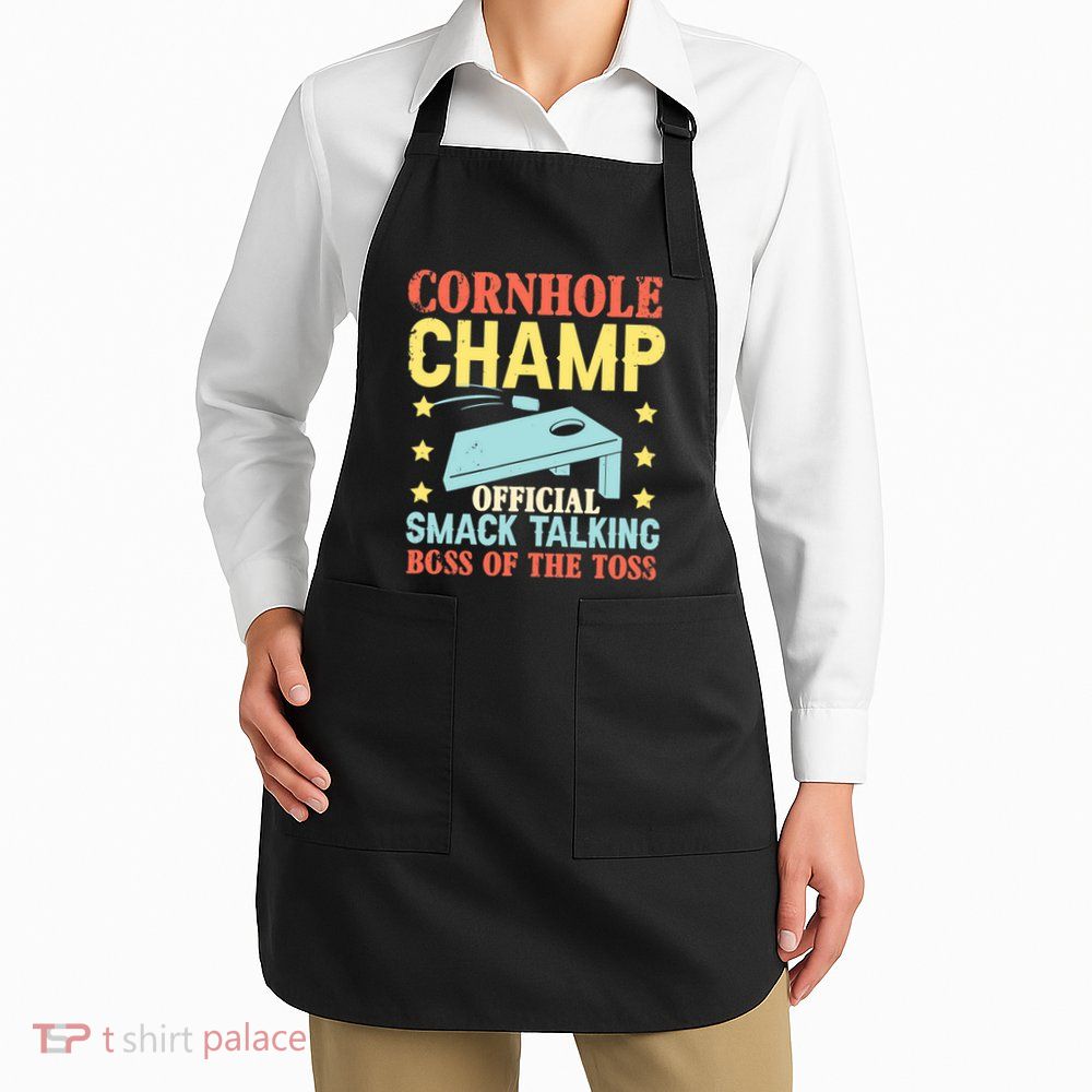 Cornhole Champ Bean Bag Toss Player Apron