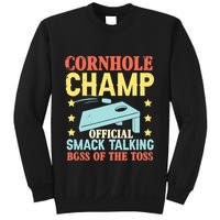 Cornhole Champ Bean Bag Toss Player Sweatshirt