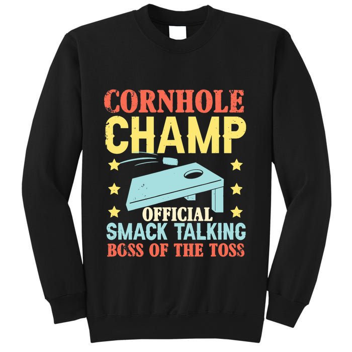 Cornhole Champ Bean Bag Toss Player Sweatshirt