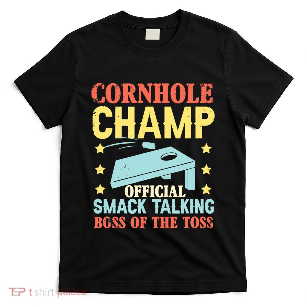 Cornhole Champ Bean Bag Toss Player T-Shirt
