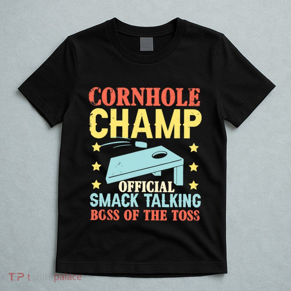 Cornhole Champ Bean Bag Toss Player T-Shirt