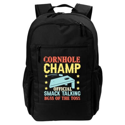 Cornhole Champ Bean Bag Toss Player Backpack