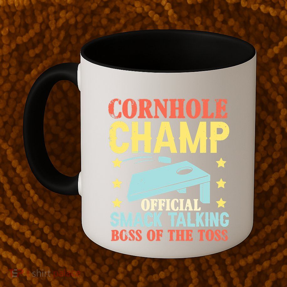 Cornhole Champ Bean Bag Toss Player Mug