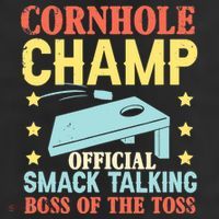 Cornhole Champ Bean Bag Toss Player Beanie