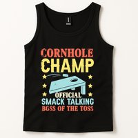 Cornhole Champ Bean Bag Toss Player Tank Top