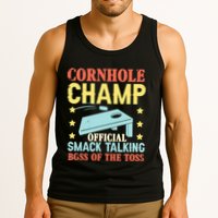 Cornhole Champ Bean Bag Toss Player Tank Top