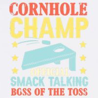Cornhole Champ Bean Bag Toss Player Garment-Dyed Sweatshirt