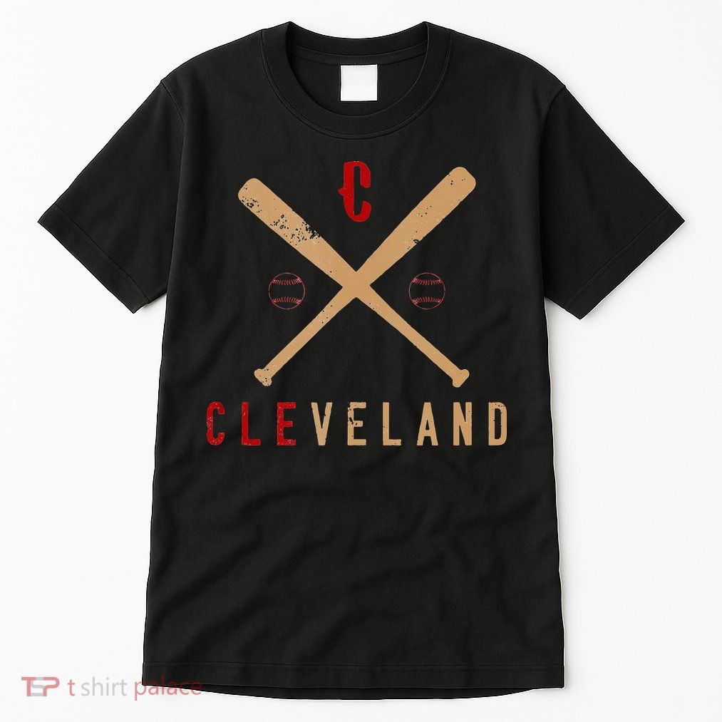 Cleveland Cle Baseball Vintage Distressed Tall T-Shirt