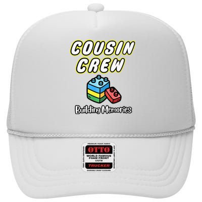 Cousin Crew Building Memories High Crown Mesh Back Trucker Hat