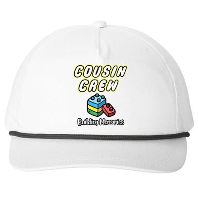 Cousin Crew Building Memories Snapback Five-Panel Rope Hat