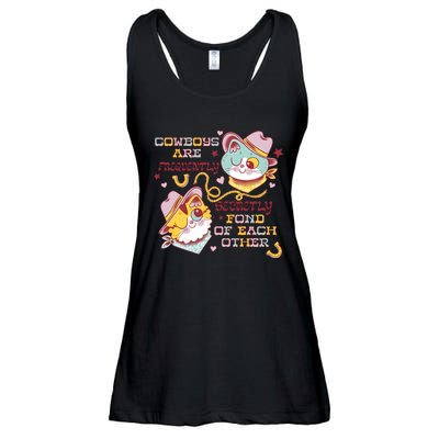 Cowboy Cats By Pinkgabbercat Ladies Essential Flowy Tank