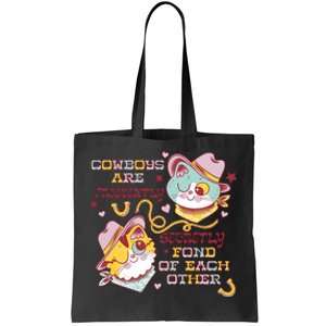 Cowboy Cats By Pinkgabbercat Tote Bag