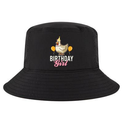 Cute Chicken Birthday Girl Cool Comfort Performance Bucket Hat