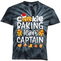 Christmas Cookie Baking Team Captain Funny Gingerbread Kids Tie-Dye T-Shirt