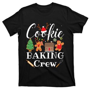 Christmas Cookie Baking Crew Family Baking Team Funny Cookie T-Shirt