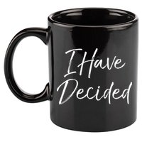 Cute Christian Baptism Gift For New Believers I Have Decided 11oz C Handle Ceramic Mug