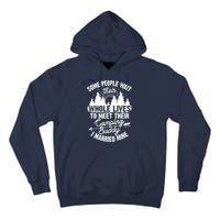 Cool Camping Buddies Gift For Wo Funny Husband & Wife Tall Hoodie