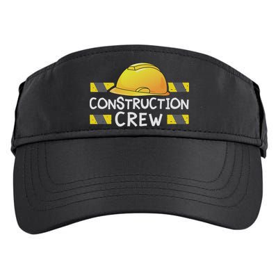 Construction Crew Birthday Party Supplies Matching Adult Drive Performance Visor