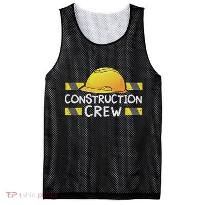 Construction Crew Birthday Party Supplies Matching Mesh Reversible Basketball Jersey Tank