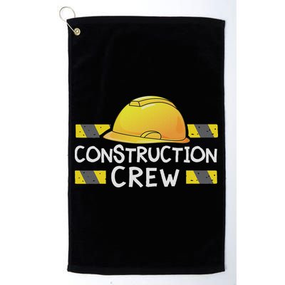 Construction Crew Birthday Party Supplies Matching Golf Towel